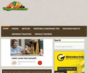 Veggiegardener.com(Veggie Gardener) Screenshot