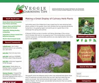 Veggiegardeningtips.com(Veggie Gardening Tips) Screenshot