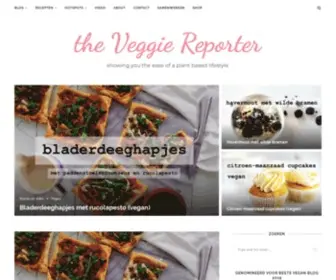 Veggiereporter.com(Mijn naam) Screenshot