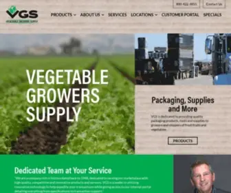 Veggrow.com(Vegetable Growers Supply) Screenshot