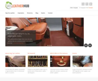 Vegleatherhub.com(VegLeatherHub) Screenshot