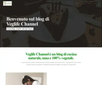 Veglifechannel.com(Veglife Channel) Screenshot