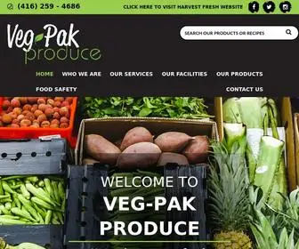 Vegpakproduce.com(Veg Pak Produce) Screenshot