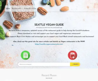 Vegseattle.com(Veg seattle) Screenshot