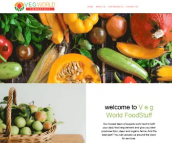 Vegworldfoodstuff.com(V E G World FoodStuff) Screenshot