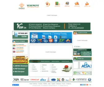 Vehement.in(Website Designing Company) Screenshot