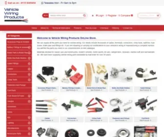 Vehicle-Wiring-Products.eu(Vehicle Wiring Products Ltd Suppliers of Auto Electrical Parts) Screenshot