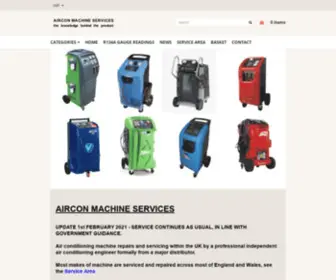 Vehicleairconservices.com(Vehicle Air Conditioning Equipment Training And Repairs) Screenshot