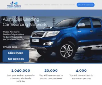 Vehicleauctionsaustralia.com.au(Vehicle Auctions Australia) Screenshot