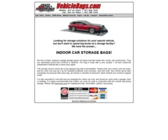 Vehiclebags.com(Car storage solutions) Screenshot