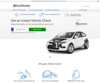 Vehiclecheck.co.uk(Vehicle Check) Screenshot