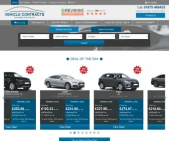 Vehiclecontracts.co.uk(Vehicle Contracts) Screenshot