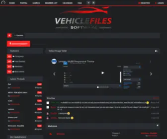 Vehiclefiles.com(Forums) Screenshot