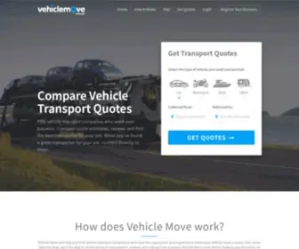 Vehiclemove.com.au(Get Vehicle Transport Quotes) Screenshot