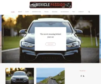 Vehiclepassion.com(A Car Blog/Motorcycle Blog) Screenshot