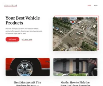 Vehicleslab.com(Best vehicle reviews) Screenshot