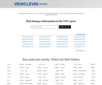 Vehiclevin.report(Vehiclevin report) Screenshot