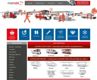 Vehicule-Magasin.com(Etalmobil fabricant de camion magasin) Screenshot