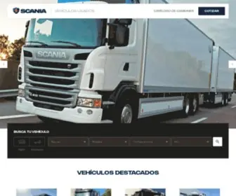 Vehiculosusadosscania.com.ar(SCANIA) Screenshot