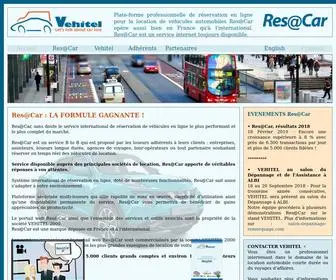 Vehitel.fr(Let's talk about car hire) Screenshot