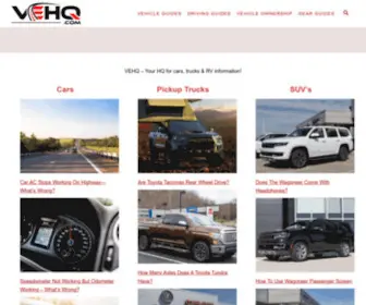 Vehq.com(Vehicle HQ) Screenshot