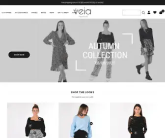 Veiafashion.com(Online Fashion Store) Screenshot