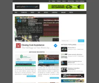 Veiculoselectricospt.com(Veículos eléctricos) Screenshot