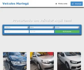 Veiculosmaringa.com.br(Veículos Maringá) Screenshot