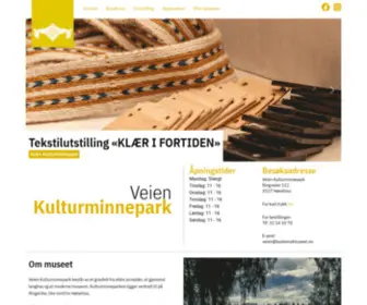 Veienkulturminnepark.no(Veien kulturminnepark) Screenshot