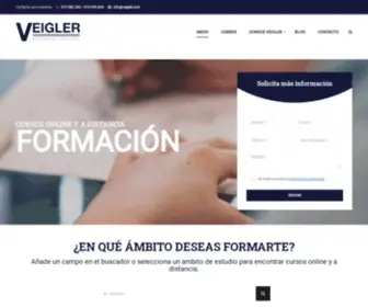 Veigler.com(Cursos Online) Screenshot