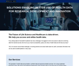 Veil.ai(Enable Safe Use Of Sensitive Health Data) Screenshot