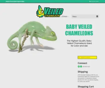 Veiledchameleon.com(Veiled Chameleons for Sale) Screenshot