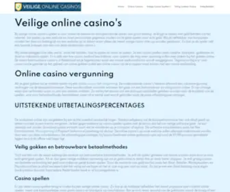 Veiligeonlinecasinos.nl Screenshot