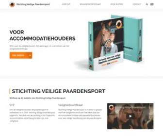 VeiligpaardrijDen.nl(Stichting Veilige Paardensport) Screenshot
