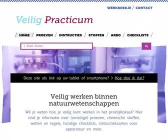 Veiligpracticum.nl(Veilig practicum) Screenshot