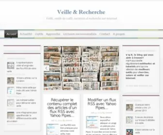 Veille-ET-Recherche.fr(Veille ET Recherche) Screenshot