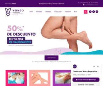 Veinco.com.mx(Clínica de Várices) Screenshot