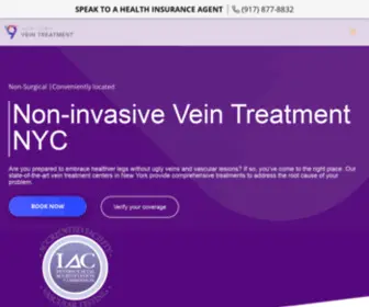 Veintreatmentnyc.com(Vein Treatment NYC) Screenshot