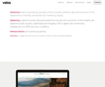 Veiss.com(Diseño web Vitoria Álava) Screenshot