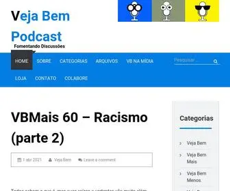 Vejabempodcast.com.br(Veja Bem Podcast) Screenshot