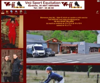 Veji-Equitation.net(Sellerie Veji Equitation Sport) Screenshot