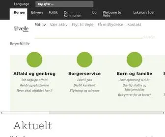 VejLe.dk(Mit liv) Screenshot