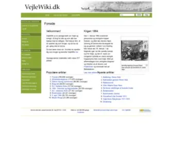 VejLewiki.dk(VejleWiki) Screenshot