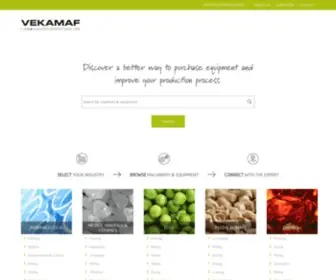 Vekamaf.com(Easy Access To Production Technology) Screenshot