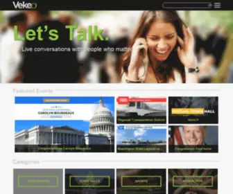 Vekeo.com(Vekeo is a media platform) Screenshot