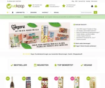 Vekoop.de(Dein veganer Onlineshop) Screenshot