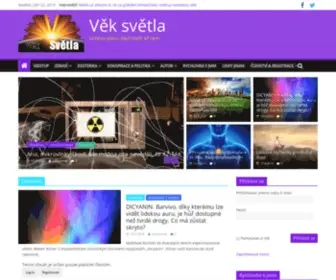 Veksvetla.cz(Věk světla) Screenshot