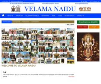 Velamanaidu.com(Velama Naidu) Screenshot