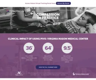 Velanovascular.com(Velano Vascular) Screenshot
