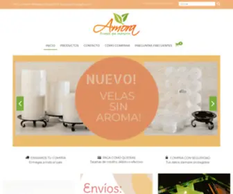 Velasamora.com(Tienda Online de Amora velas decorativas) Screenshot